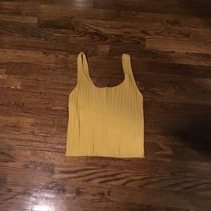 Yellow tank top